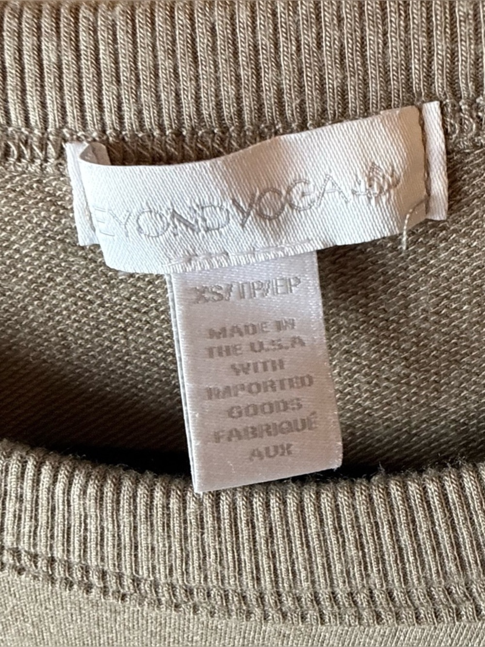 Beyond Yoga Out Of Town Dress Taupe Casual Athleisure Women’s Size XS - Picture 4 of 13